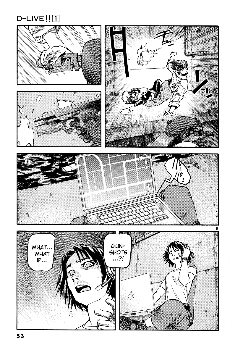 D-Live!! Chapter 2 page 9 - Chapter 2: Episode 1 - Underground Water Supply 2