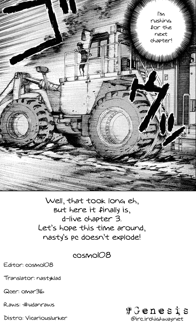 D-Live!! Chapter 3 page 1 - Chapter 3: Episode 2 - Escape 1