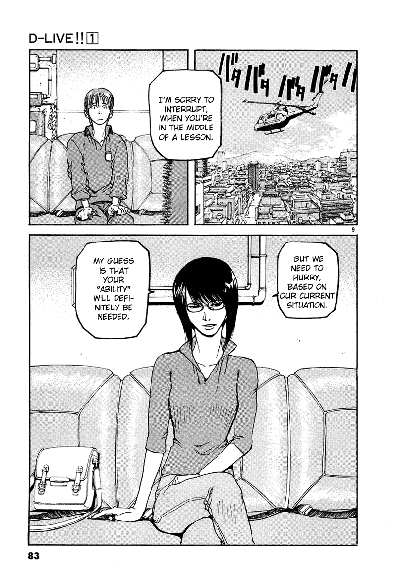D-Live!! Chapter 3 page 10 - Chapter 3: Episode 2 - Escape 1