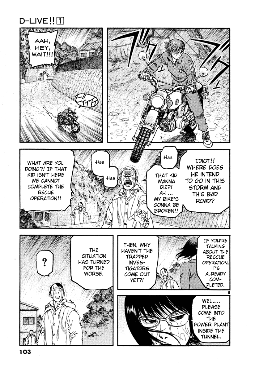 D-Live!! Chapter 4 page 9 - Chapter 4: Episode 2 - Escape 2