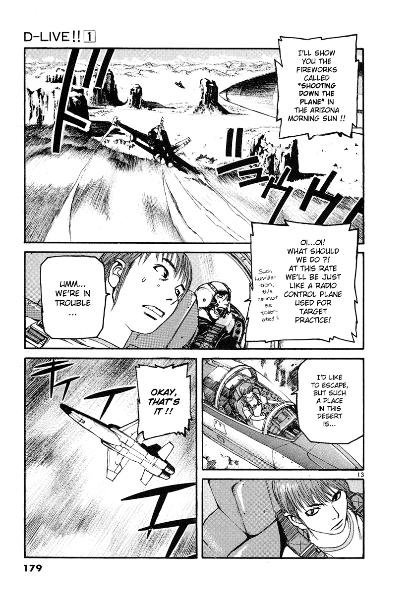 D-Live!! Chapter 8 page 12 - Chapter 8: Episode 3 - Jet Pilot 3