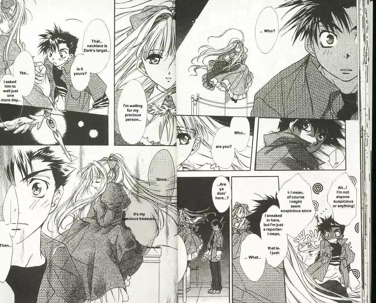 D.N. Angel Chapter 9.5 page 14 - Vol.4 Chapter Bonus: Warning about Glass (and Menou)