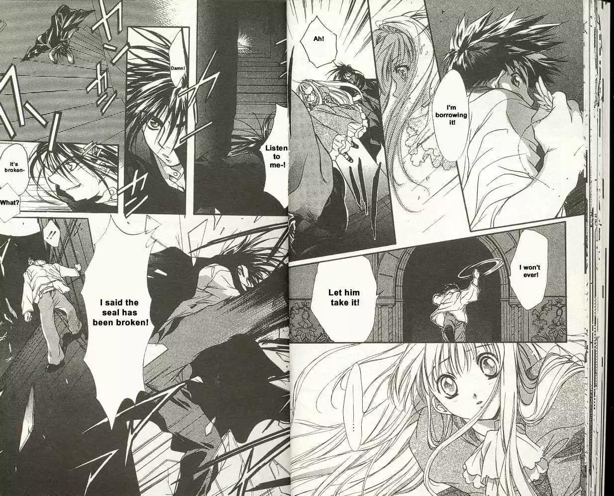 D.N. Angel Chapter 9.5 page 17 - Vol.4 Chapter Bonus: Warning about Glass (and Menou)