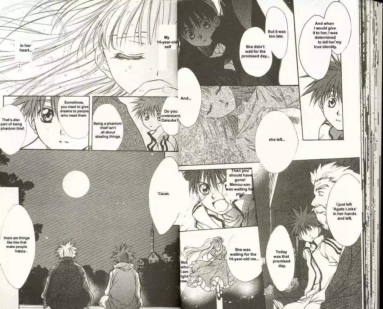 D.N. Angel Chapter 9.5 page 25 - Vol.4 Chapter Bonus: Warning about Glass (and Menou)