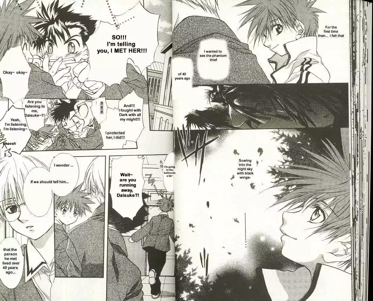 D.N. Angel Chapter 9.5 page 26 - Vol.4 Chapter Bonus: Warning about Glass (and Menou)