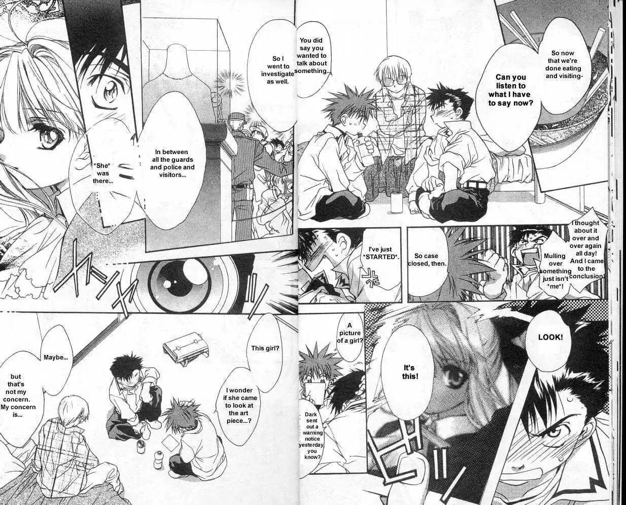 D.N. Angel Chapter 9.5 page 9 - Vol.4 Chapter Bonus: Warning about Glass (and Menou)