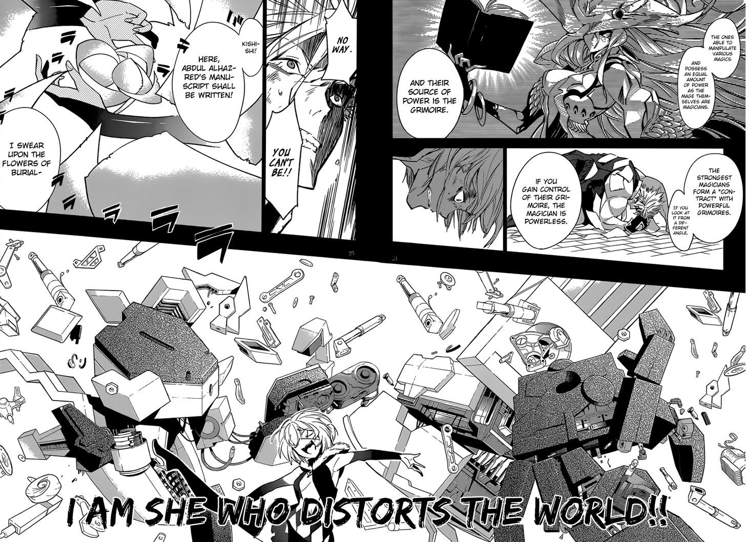 D.Y.N. Freaks Chapter 6 page 24 - Chapter 6 : Case 06: Legends of the Necronomicon