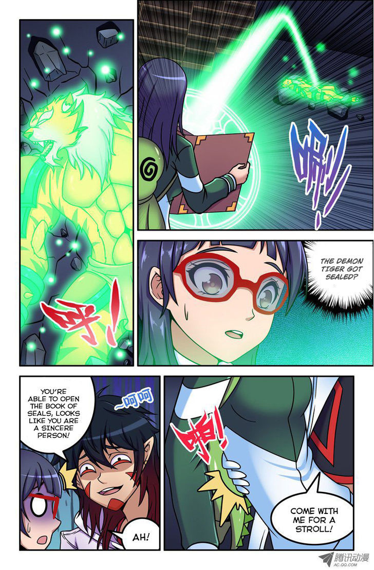 Da Yuan Shen Chapter 3 page 8 - Chapter 3 : This Is Why I Hate Furry Animals The Most!