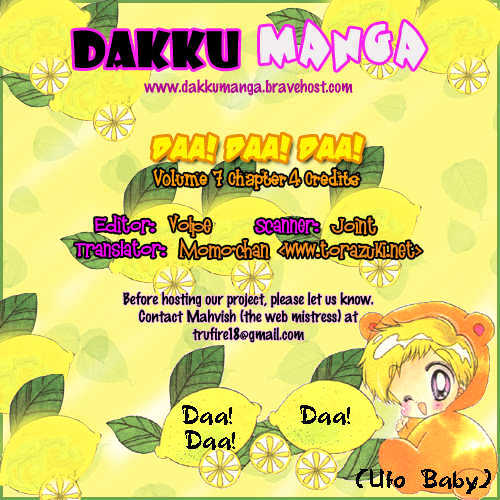 Daa! Daa! Daa! Chapter 36 page 34 - Chapter 36
