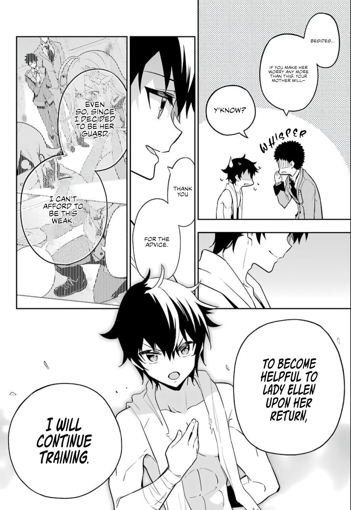 Dad is a Hero, Mom is a Spirit, I'm a Reincarnator Chapter 38.5 page 11 - Chapter 38.5: To Each His Own Resolve