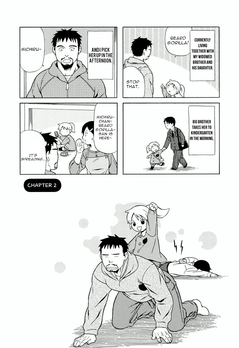 Dad, the Beard Gorilla and I Chapter 2 page 2 - Chapter 2