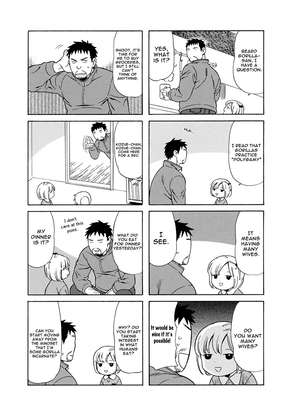 Dad, the Beard Gorilla and I Chapter 25 page 8 - Chapter 25