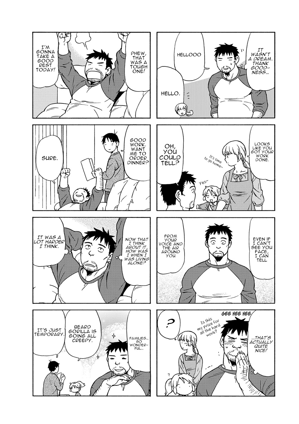 Dad, the Beard Gorilla and I Chapter 34 page 9 - Chapter 34
