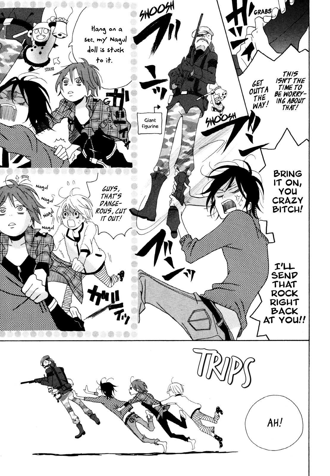 Dadadadan. Chapter 1 page 12 - Chapter 1: Enter the Lazy Losers! Let's Catch the Creep in the Girl's Dorm!!