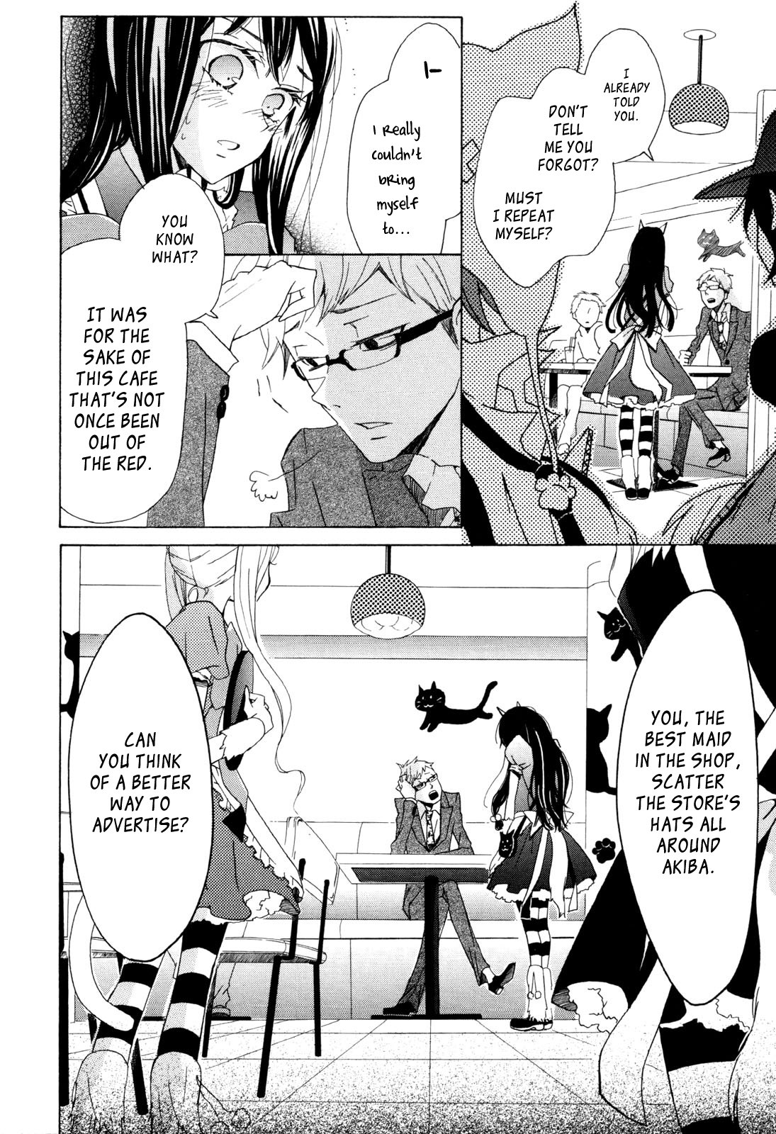 Dadadadan. Chapter 2 page 12 - Chapter 2: A Nerd And A Thief!? Let's Save The Kitty-cat Maids