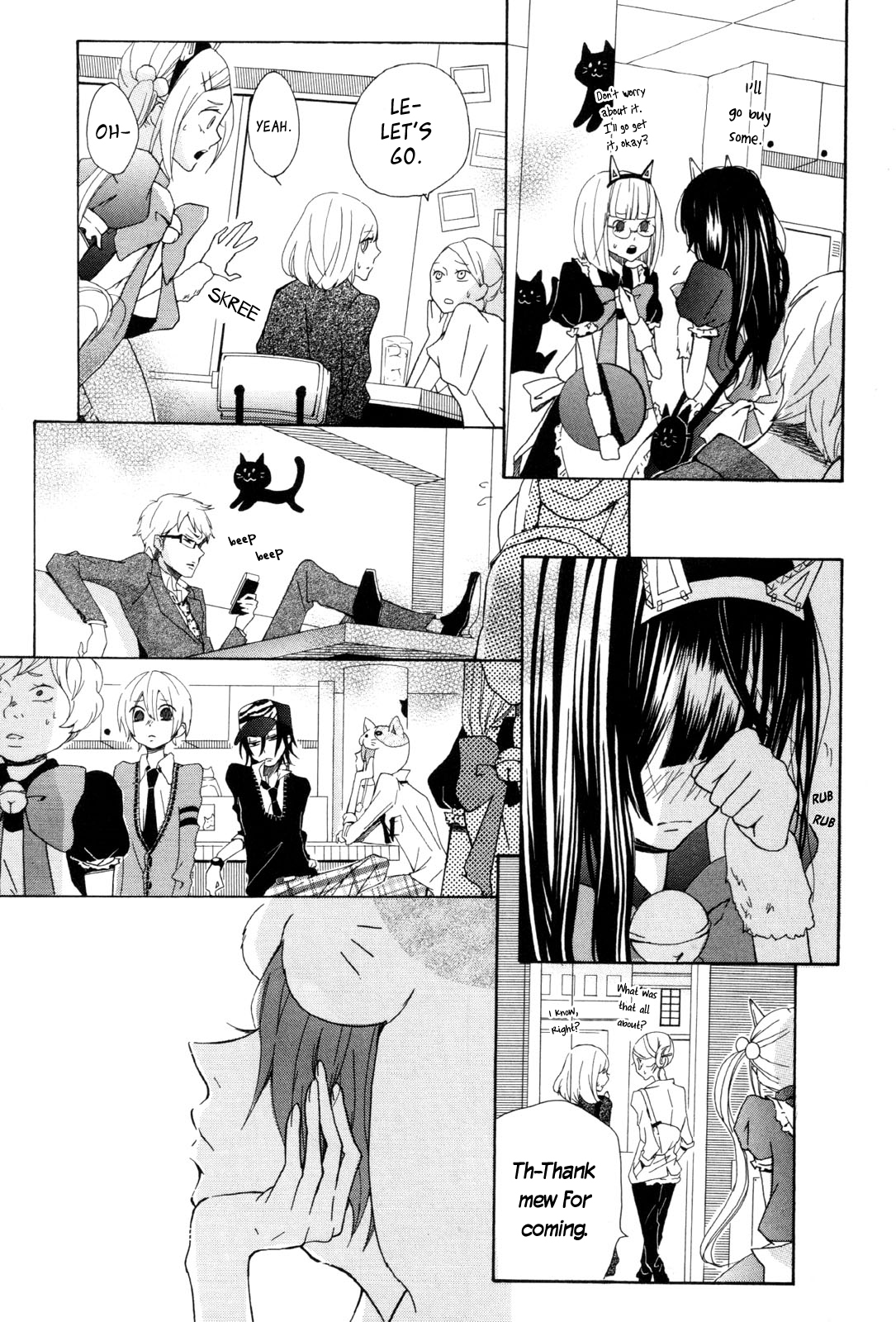Dadadadan. Chapter 2 page 17 - Chapter 2: A Nerd And A Thief!? Let's Save The Kitty-cat Maids
