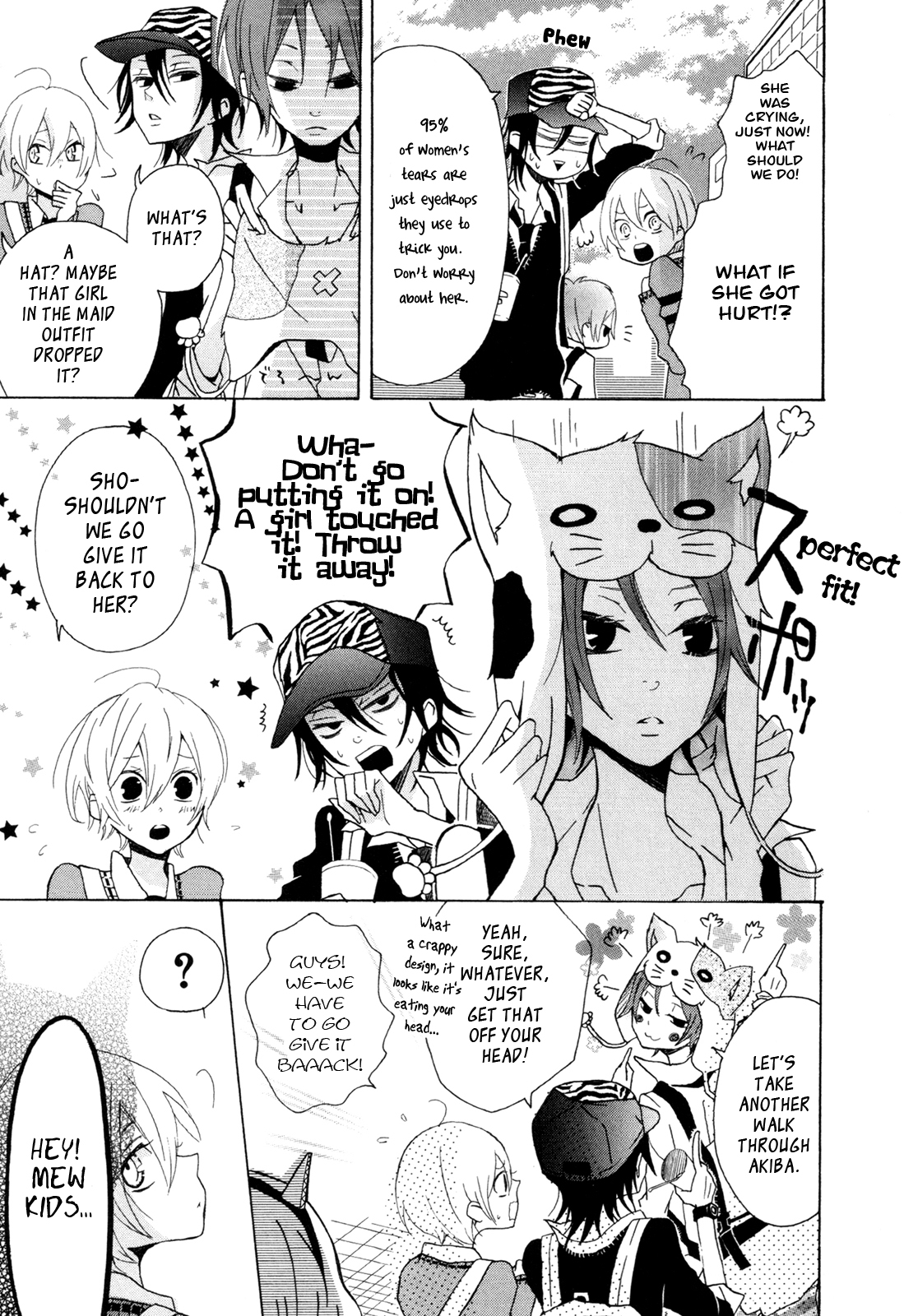 Dadadadan. Chapter 2 page 5 - Chapter 2: A Nerd And A Thief!? Let's Save The Kitty-cat Maids