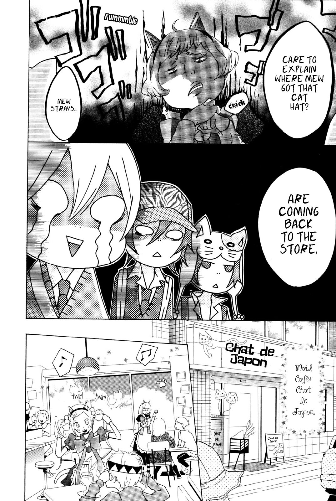 Dadadadan. Chapter 2 page 6 - Chapter 2: A Nerd And A Thief!? Let's Save The Kitty-cat Maids