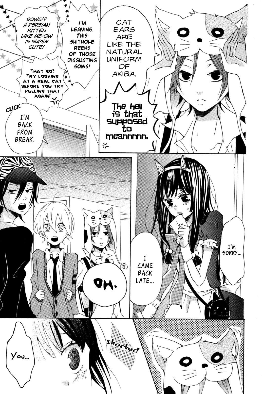 Dadadadan. Chapter 2 page 9 - Chapter 2: A Nerd And A Thief!? Let's Save The Kitty-cat Maids