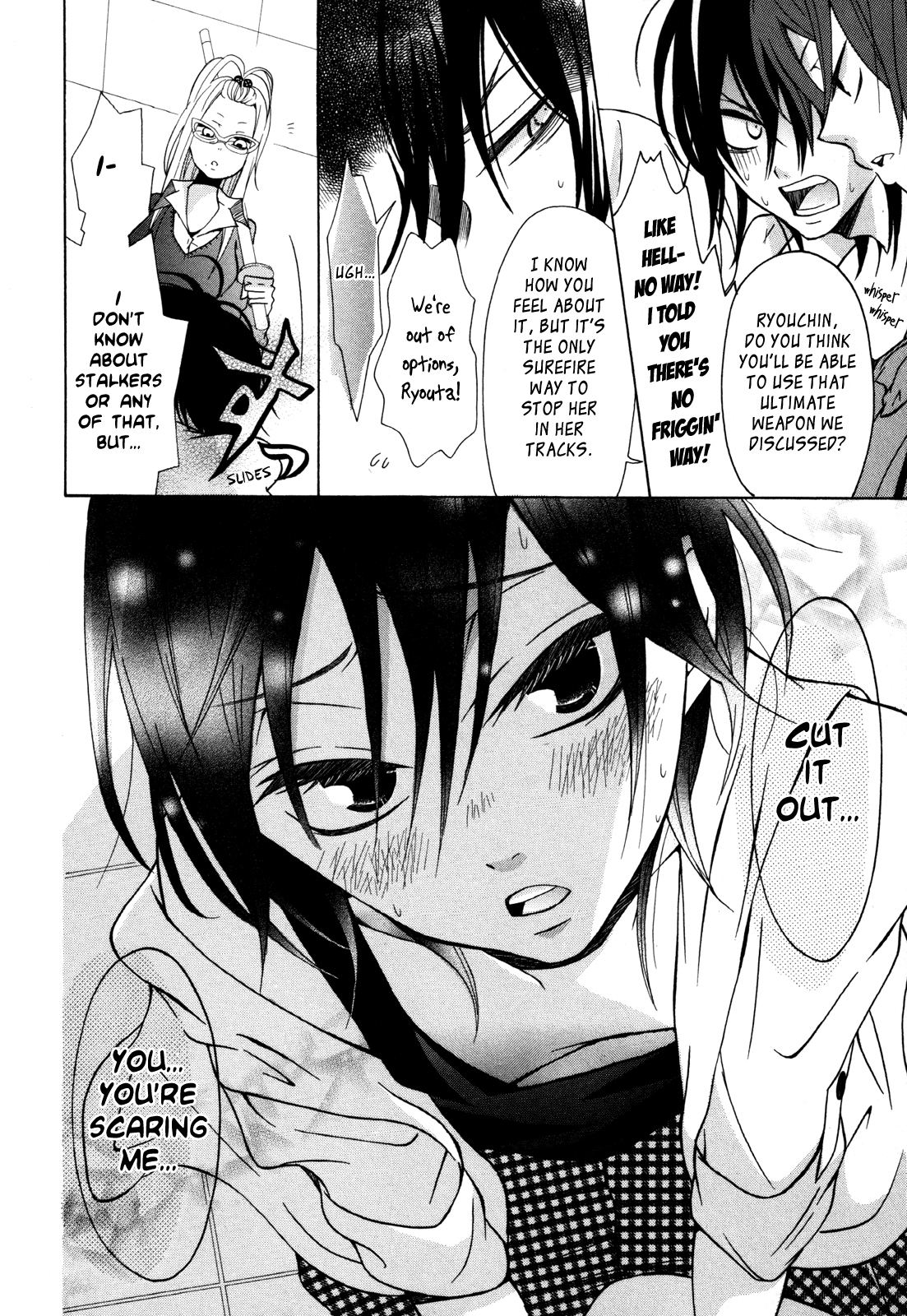 Dadadadan. Chapter 3 page 10 - Chapter 3: A Love Letter During Golden Week!? Let's Send Those Stalker Chicks Packing!!
