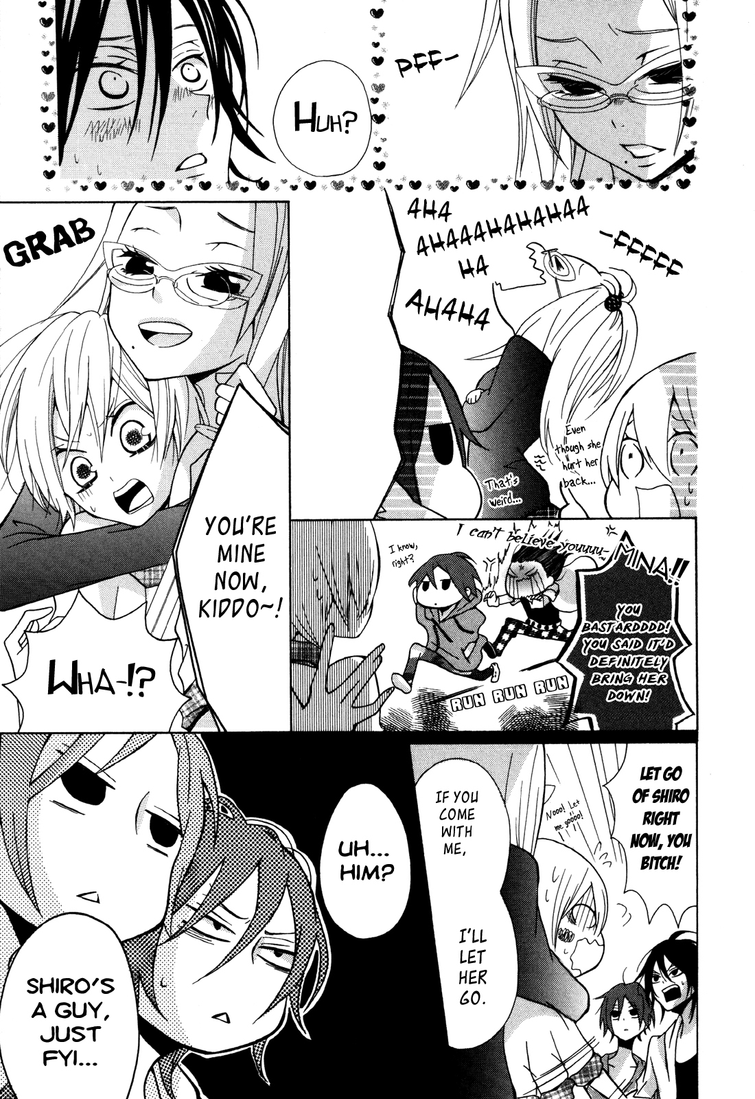 Dadadadan. Chapter 3 page 11 - Chapter 3: A Love Letter During Golden Week!? Let's Send Those Stalker Chicks Packing!!