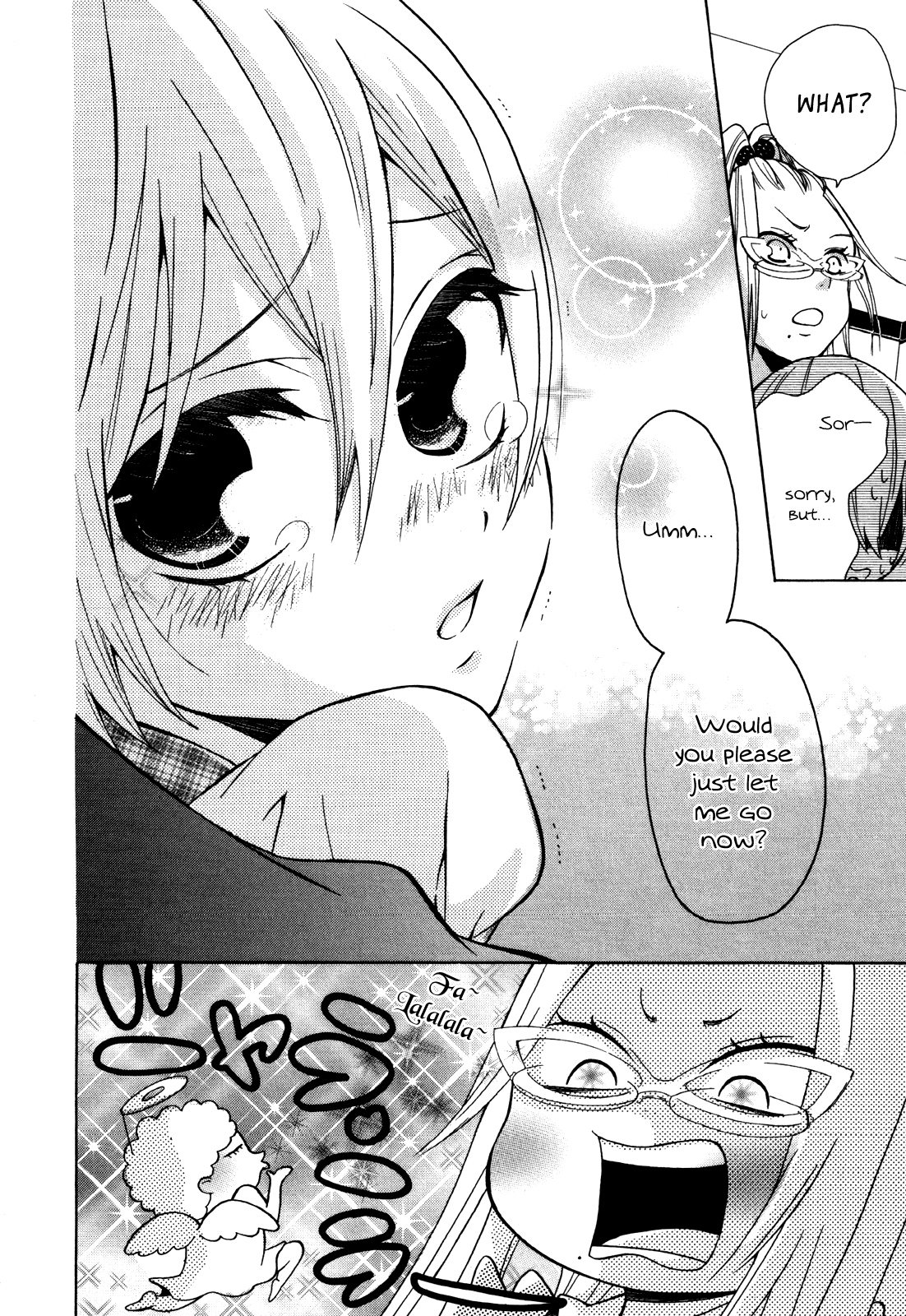 Dadadadan. Chapter 3 page 12 - Chapter 3: A Love Letter During Golden Week!? Let's Send Those Stalker Chicks Packing!!