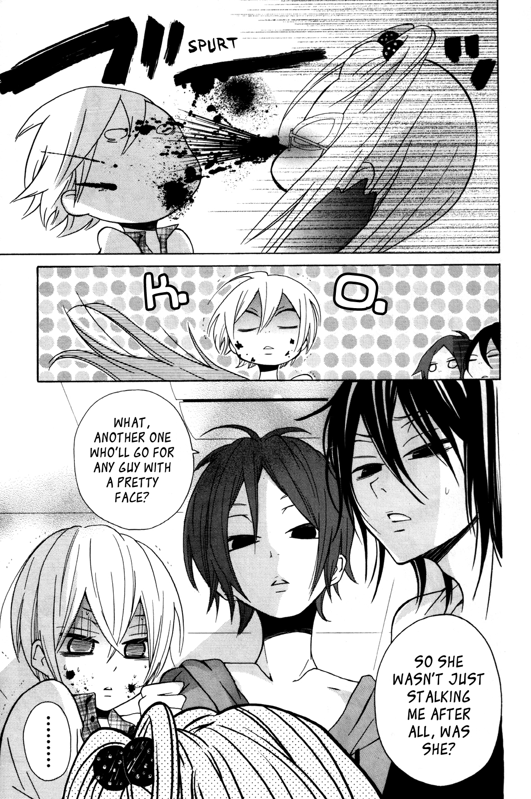 Dadadadan. Chapter 3 page 13 - Chapter 3: A Love Letter During Golden Week!? Let's Send Those Stalker Chicks Packing!!