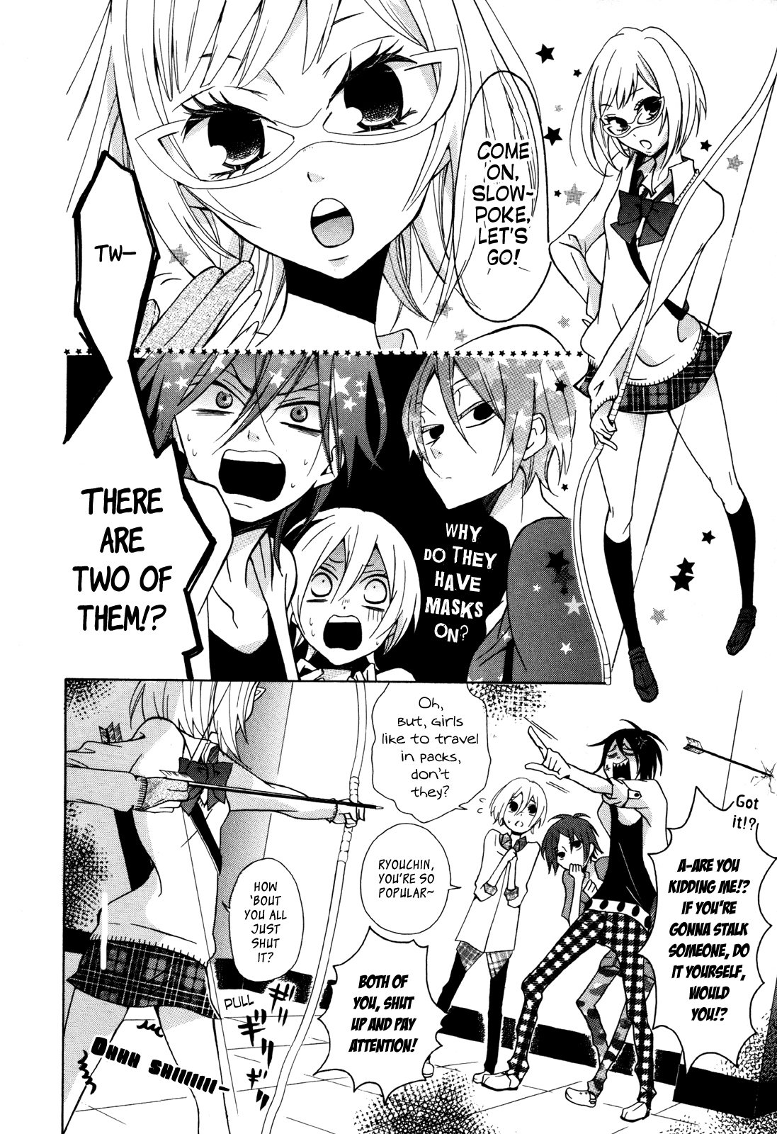 Dadadadan. Chapter 3 page 16 - Chapter 3: A Love Letter During Golden Week!? Let's Send Those Stalker Chicks Packing!!