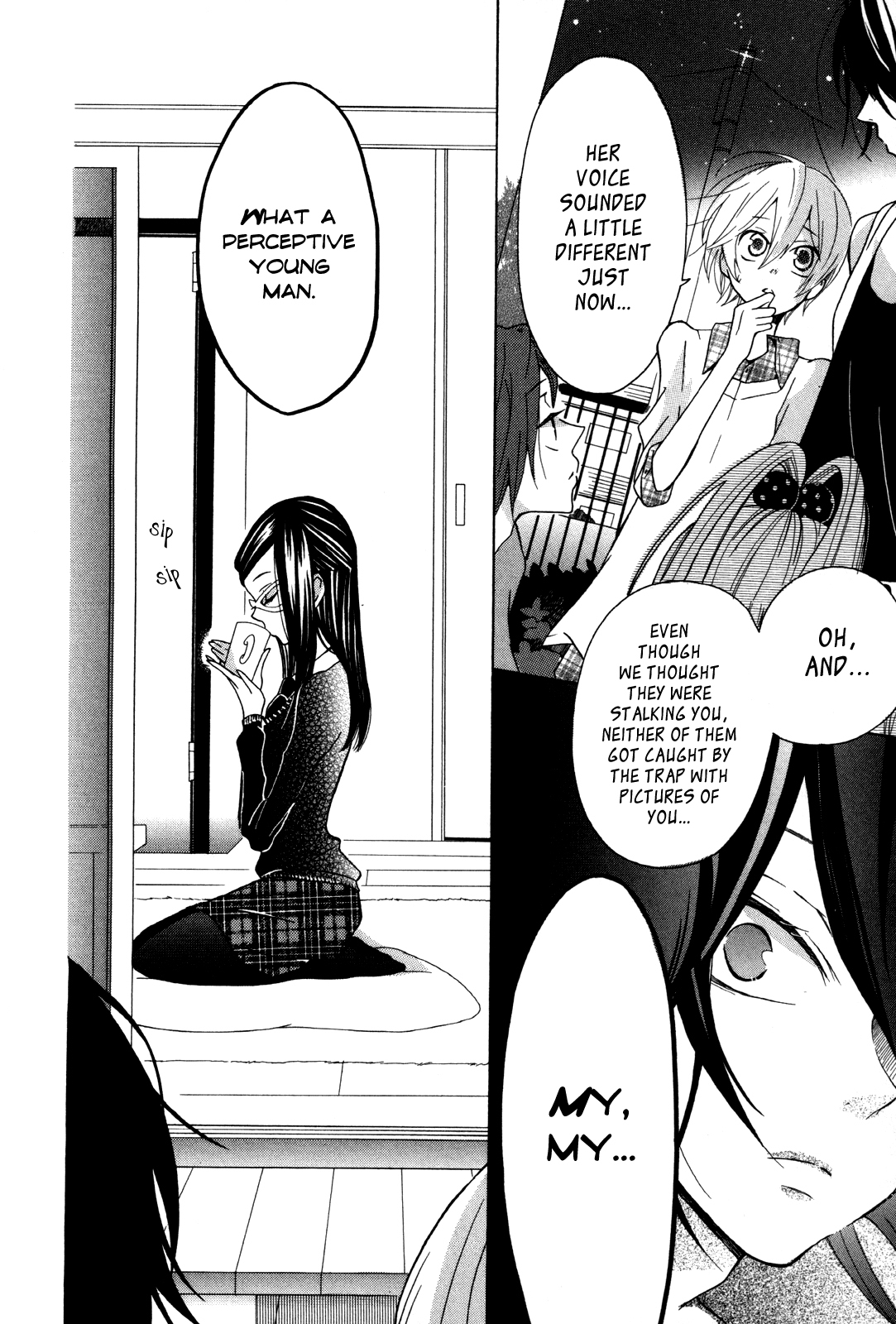 Dadadadan. Chapter 3 page 22 - Chapter 3: A Love Letter During Golden Week!? Let's Send Those Stalker Chicks Packing!!