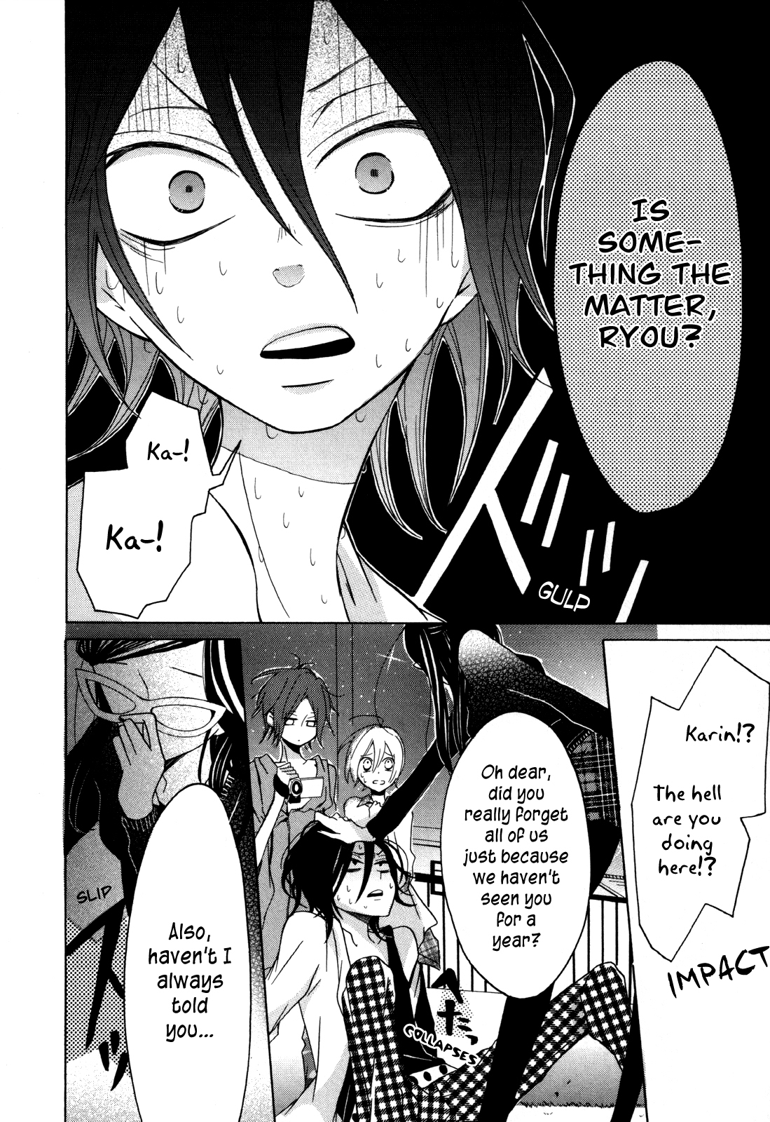 Dadadadan. Chapter 3 page 32 - Chapter 3: A Love Letter During Golden Week!? Let's Send Those Stalker Chicks Packing!!