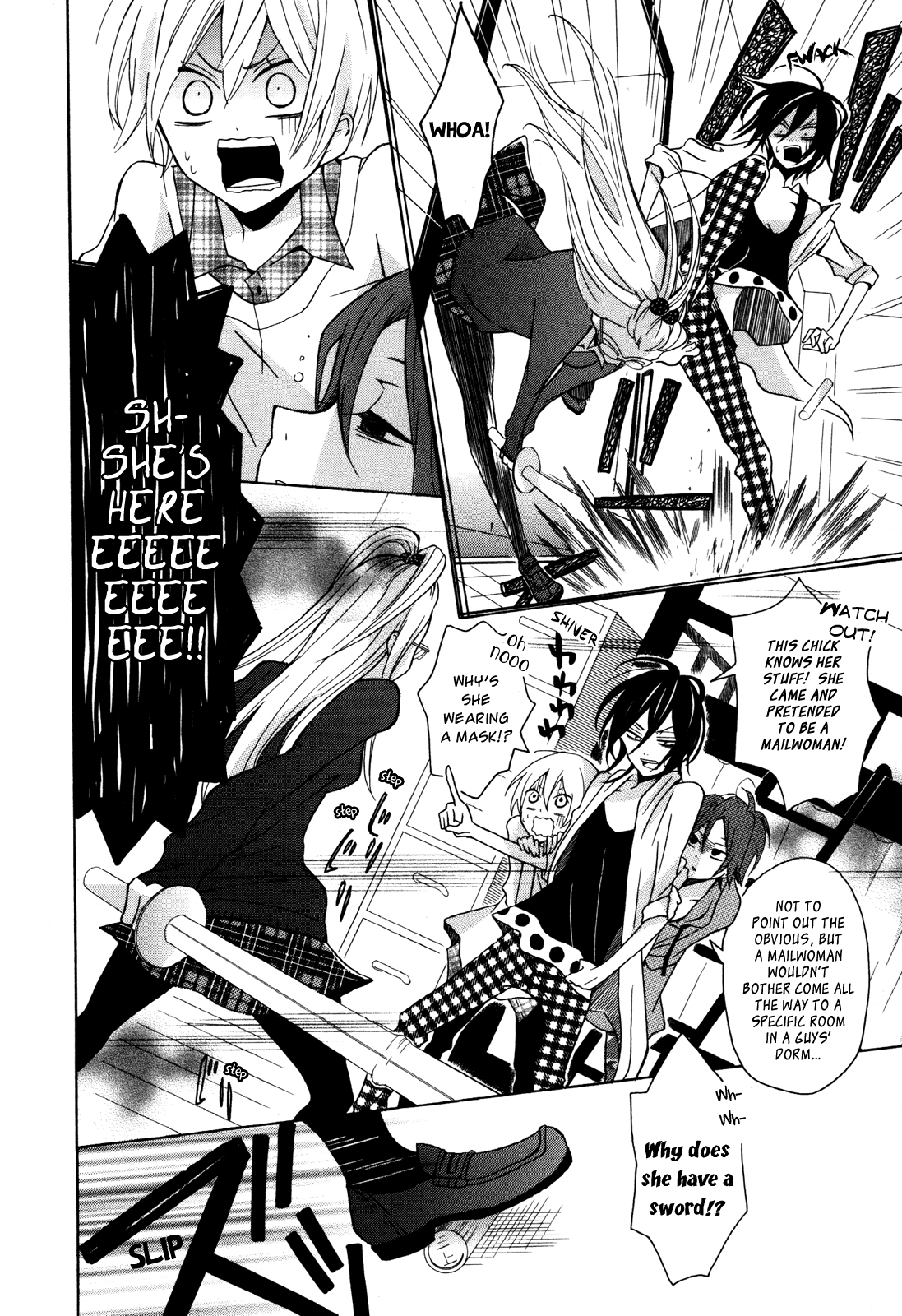 Dadadadan. Chapter 3 page 8 - Chapter 3: A Love Letter During Golden Week!? Let's Send Those Stalker Chicks Packing!!