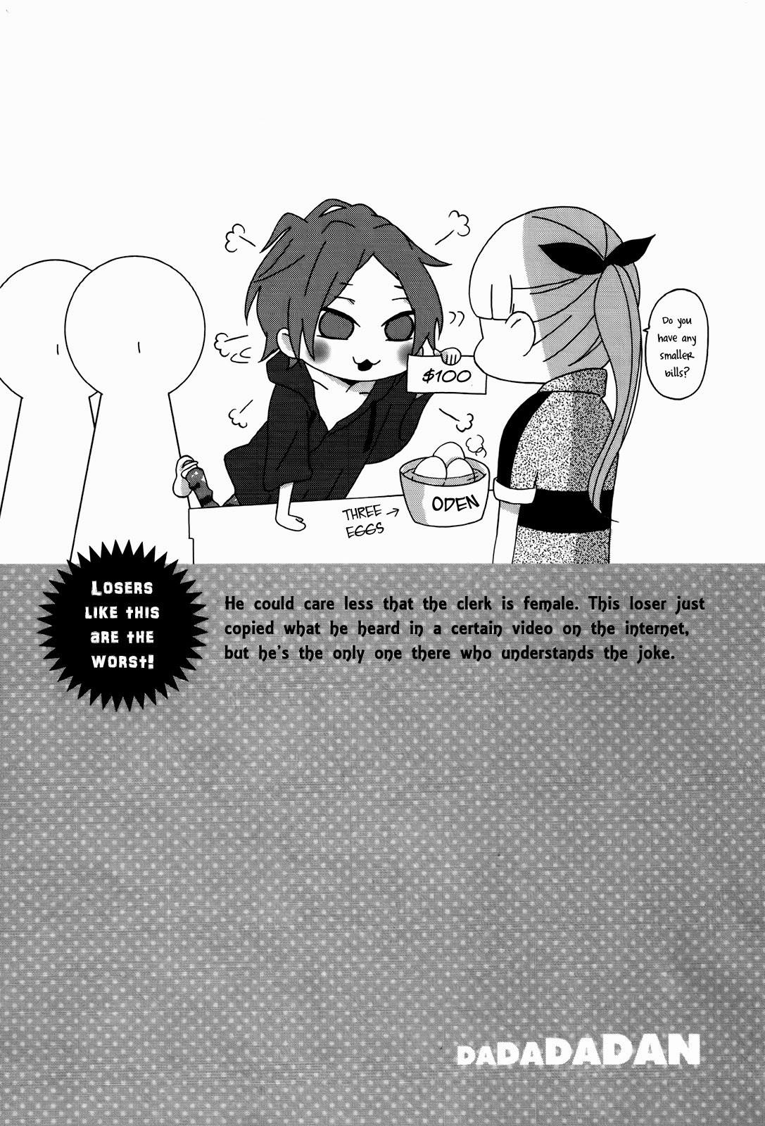 Dadadadan. Chapter 4.5 page 14 - Chapter 4.5: We're So Bored We Could Die! Let's Fix That Messy Do!!