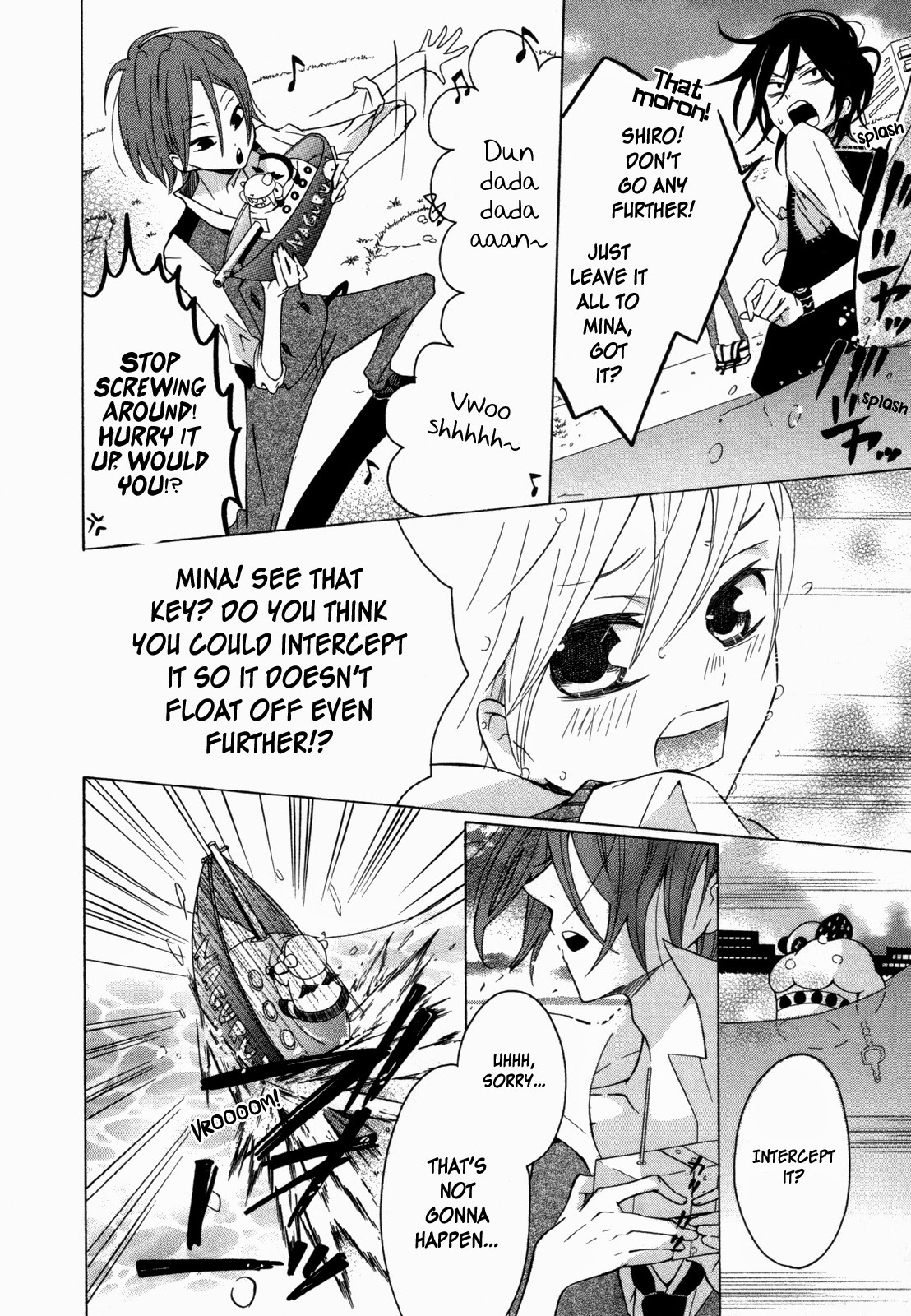 Dadadadan. Chapter 4 page 24 - Chapter 4: High-noon Heartthrob! Let's Catch That Mysterious Girl!!