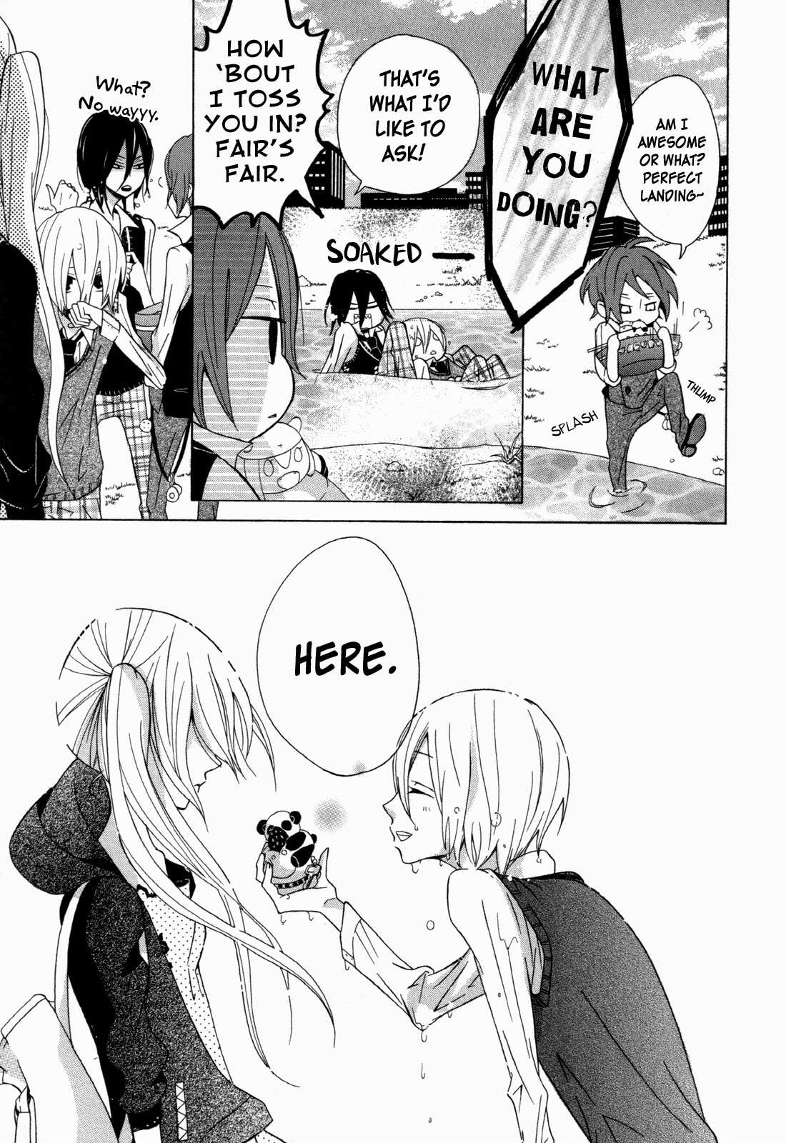 Dadadadan. Chapter 4 page 27 - Chapter 4: High-noon Heartthrob! Let's Catch That Mysterious Girl!!
