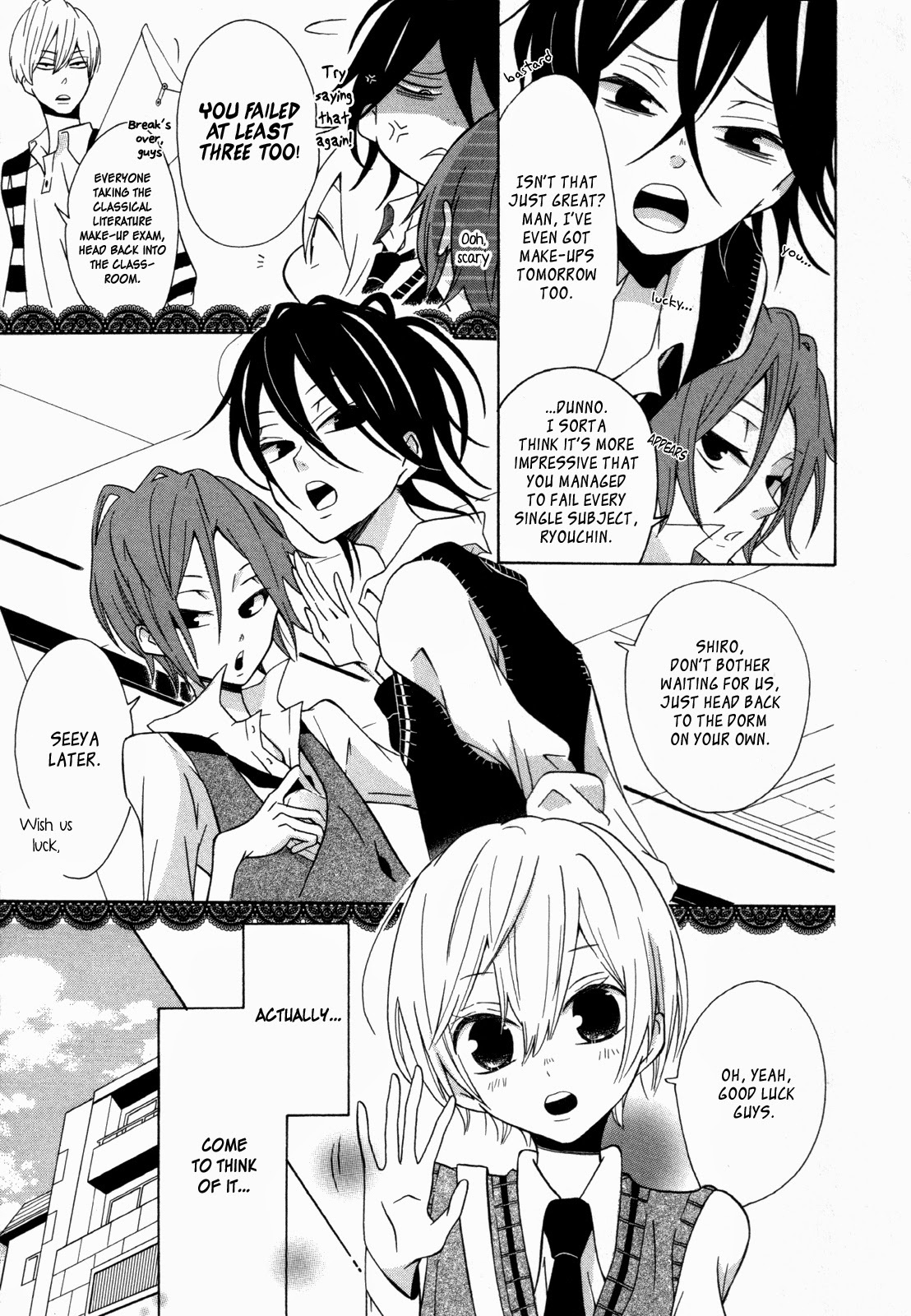 Dadadadan. Chapter 4 page 3 - Chapter 4: High-noon Heartthrob! Let's Catch That Mysterious Girl!!