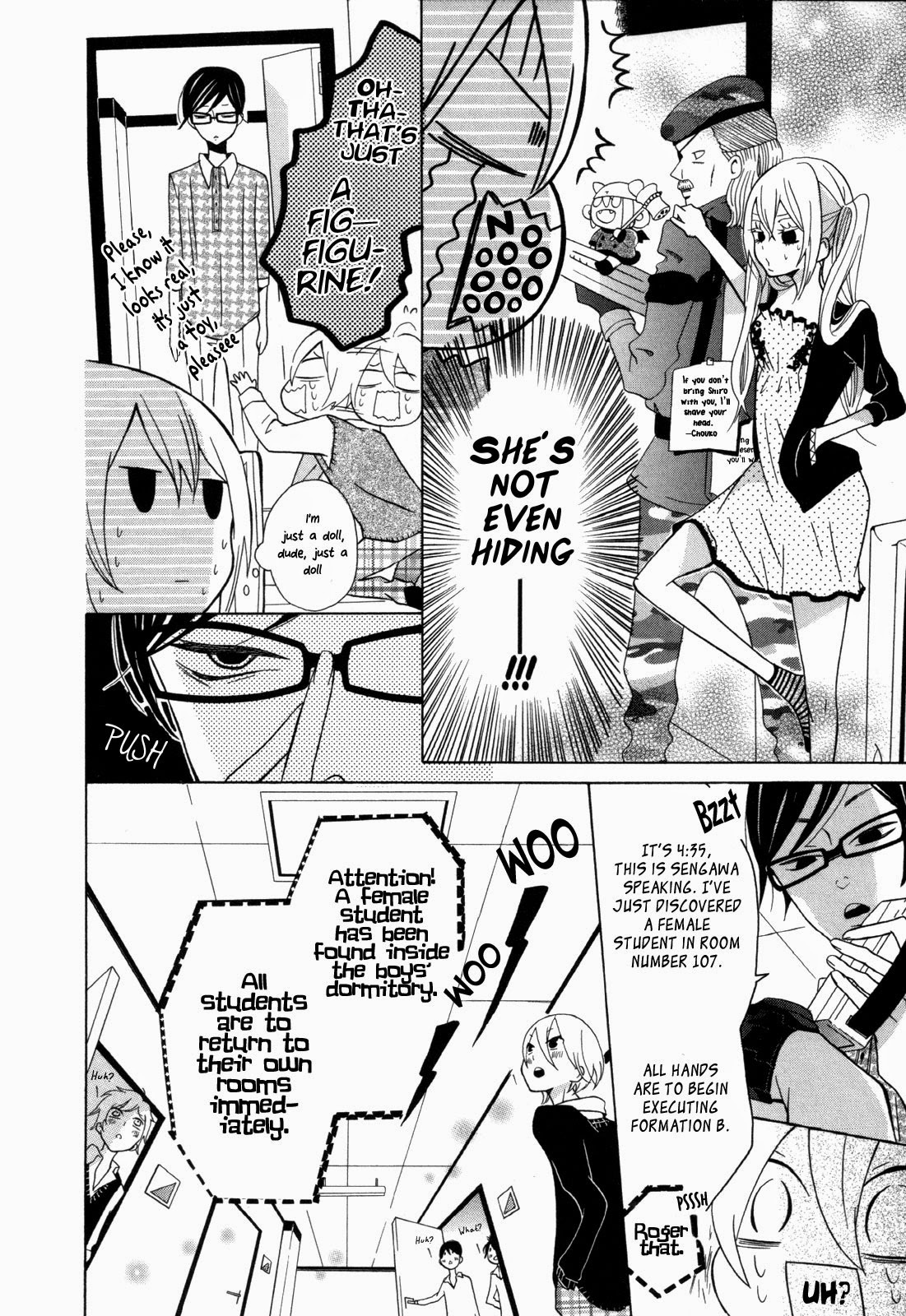 Dadadadan. Chapter 4 page 8 - Chapter 4: High-noon Heartthrob! Let's Catch That Mysterious Girl!!