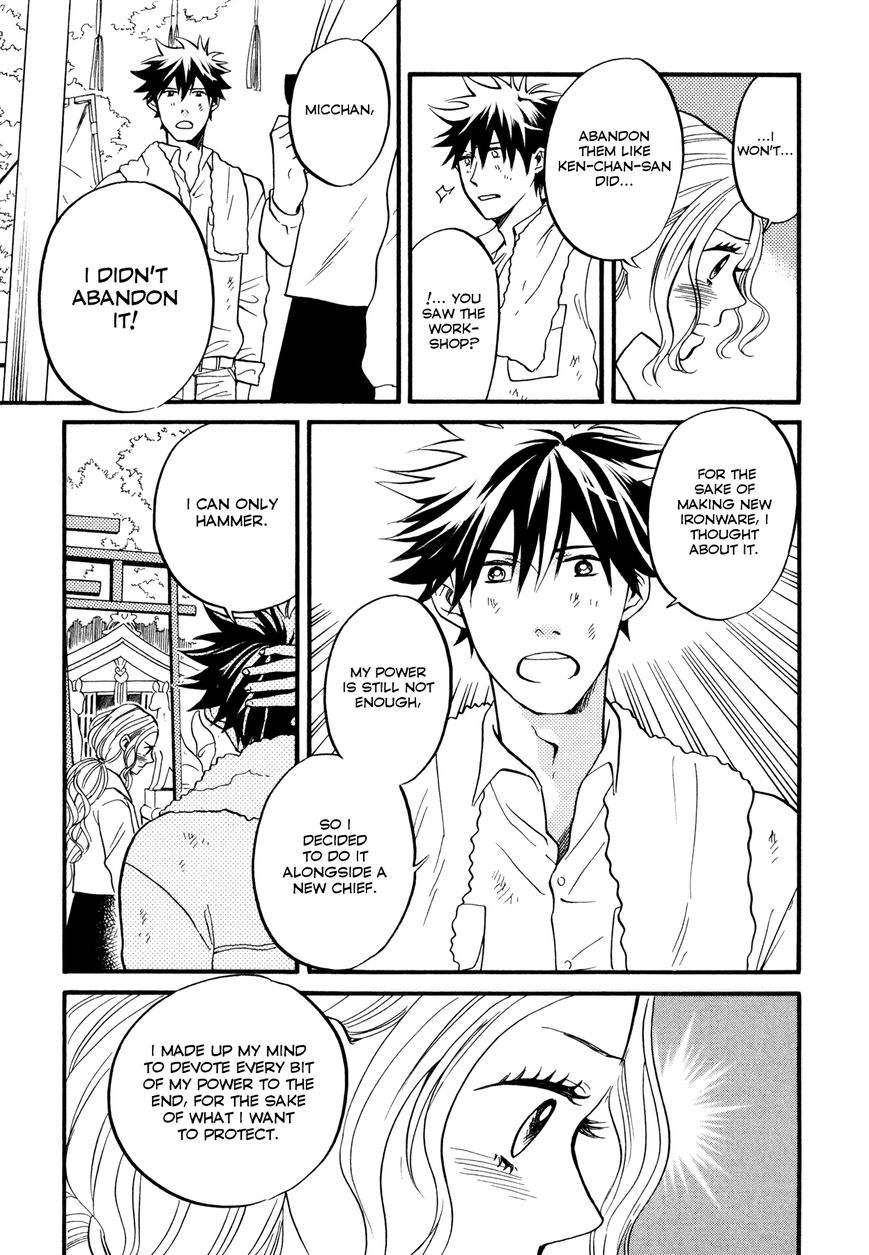 Daga ga Tame ni Hagane wa Naru Chapter 5 page 35 - Chapter 5 : The Many Flowers in My Hands