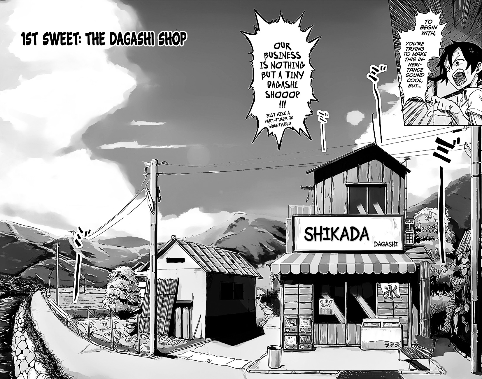 Dagashi Kashi Chapter 1.2 page 3 - Chapter 1 : The Dagashi Shop (V2)