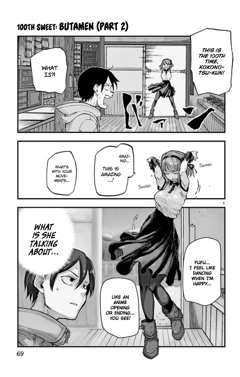 Dagashi Kashi Chapter 100.2 page 2 - Chapter 100 : Butamen (Part 002)