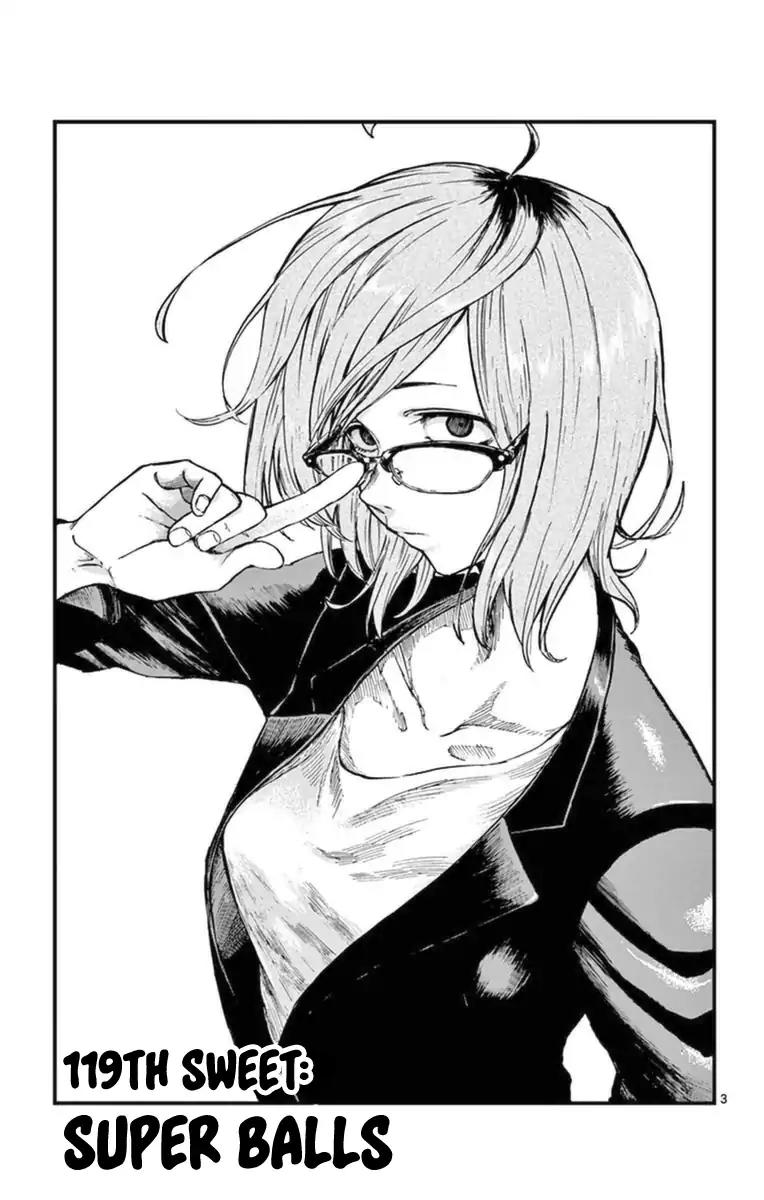 Dagashi Kashi Chapter 119 page 3 - Chapter 119: Super Balls