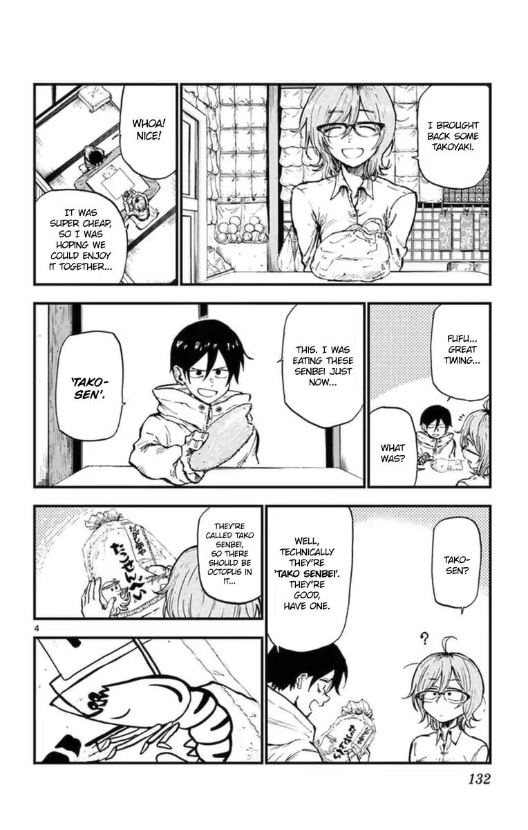 Dagashi Kashi Chapter 122 page 4 - Chapter 122: Tako Senbei