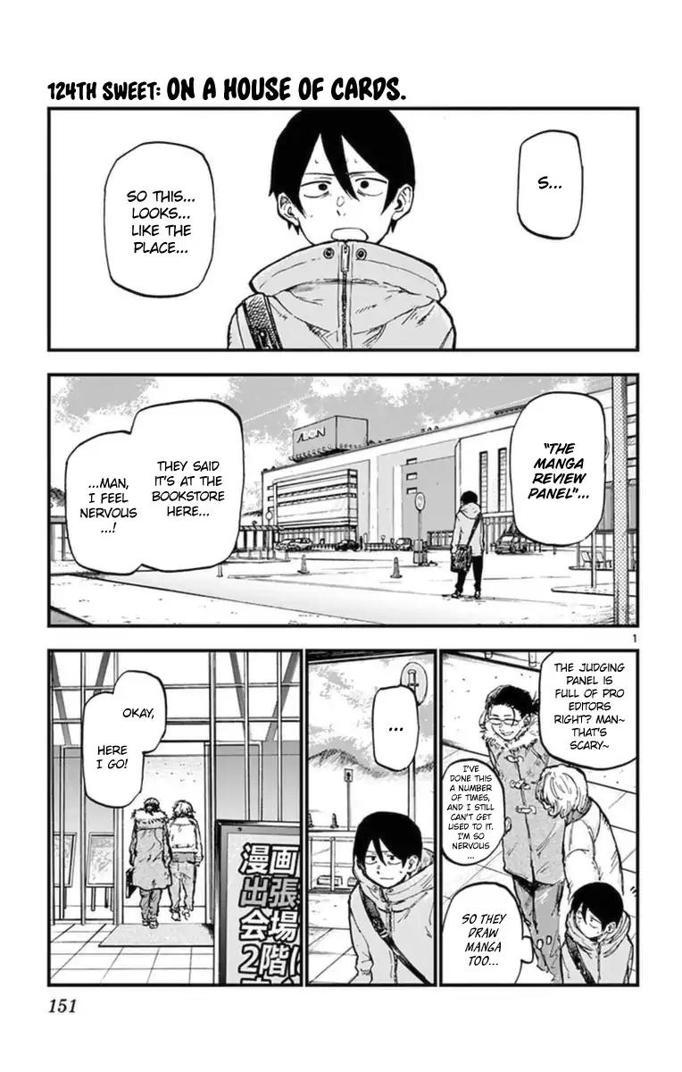 Dagashi Kashi Chapter 124 page 1 - Chapter 124: On a House of Cards