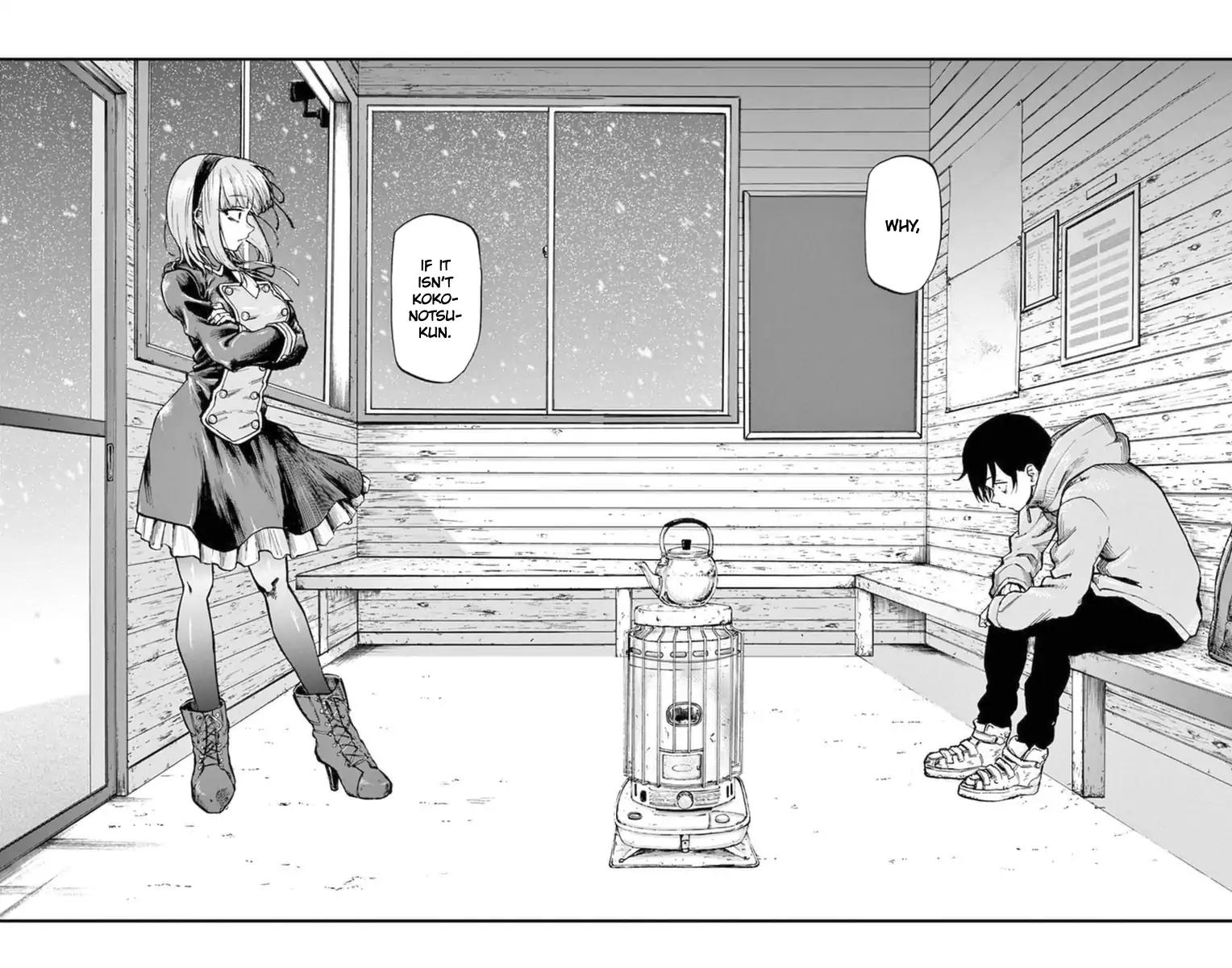 Dagashi Kashi Chapter 124 page 10 - Chapter 124: On a House of Cards