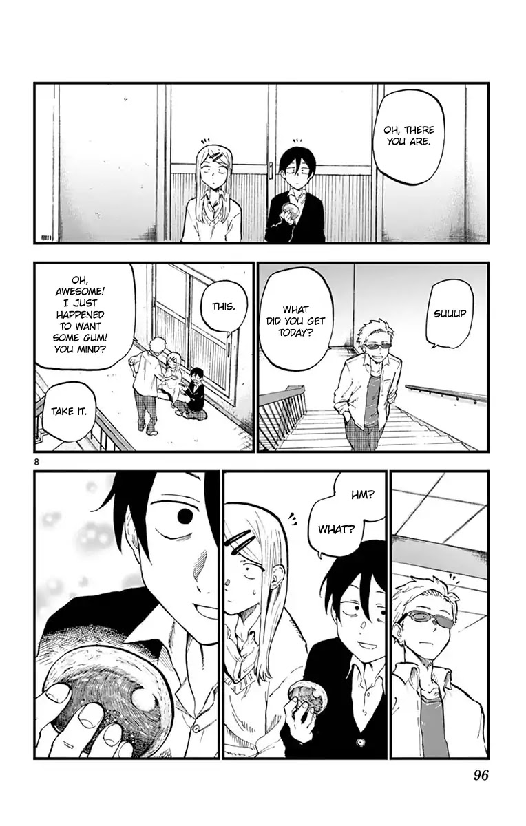 Dagashi Kashi Chapter 133 page 8 - Chapter 133: Akabee Kurobee Gum