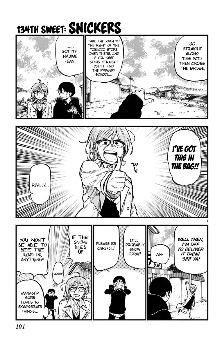 Dagashi Kashi Chapter 134 page 1 - Chapter 134: Snickers