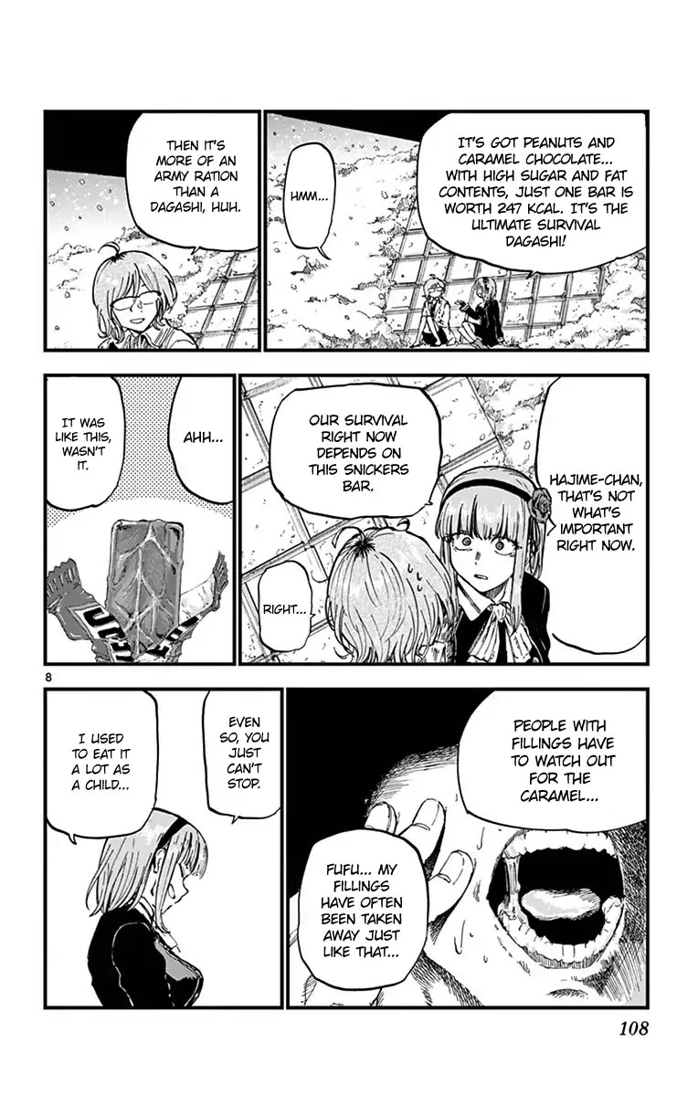 Dagashi Kashi Chapter 134 page 8 - Chapter 134: Snickers