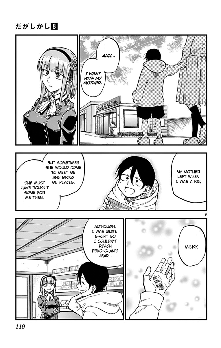 Dagashi Kashi Chapter 135 page 9 - Chapter 135: Milky