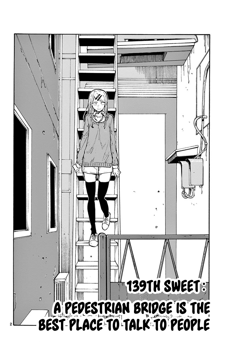 Dagashi Kashi Chapter 139 page 2 - Chapter 139: A Pedestrian Bridge is the Best Place to Talk to People