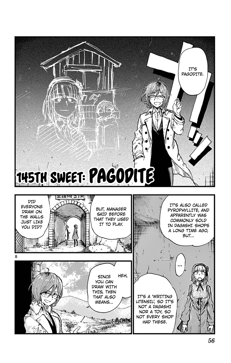 Dagashi Kashi Chapter 145 page 8 - Chapter 145