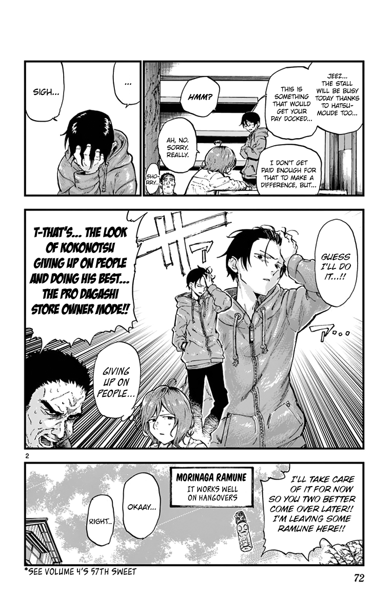 Dagashi Kashi Chapter 147 page 2 - Chapter 147: New Year's Day